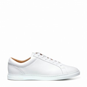 Men Solovair Calf 070 Sneakers White | S7-070-WH-NP-W-030