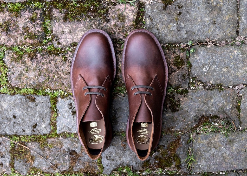 Men Solovair Gaucho Crazy Horse Chukka Boots Brown | 103-339-060